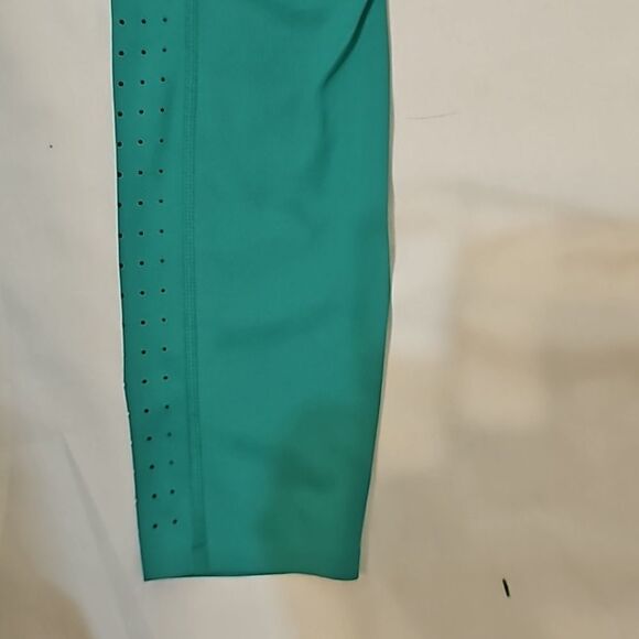 Athleta Contender Laser Cut  Tight jade green xs - Picture 4 of 11